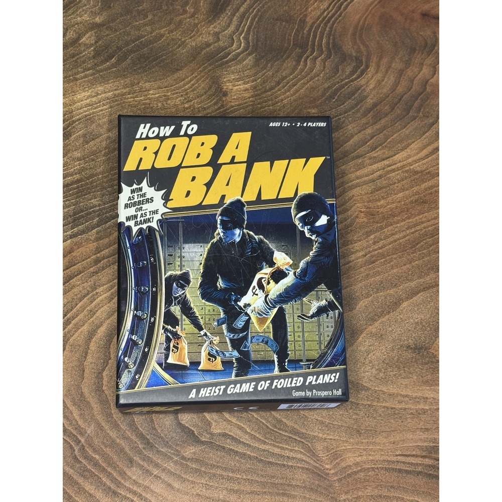 How to Rob a Bank Board Game By Prospero Hall